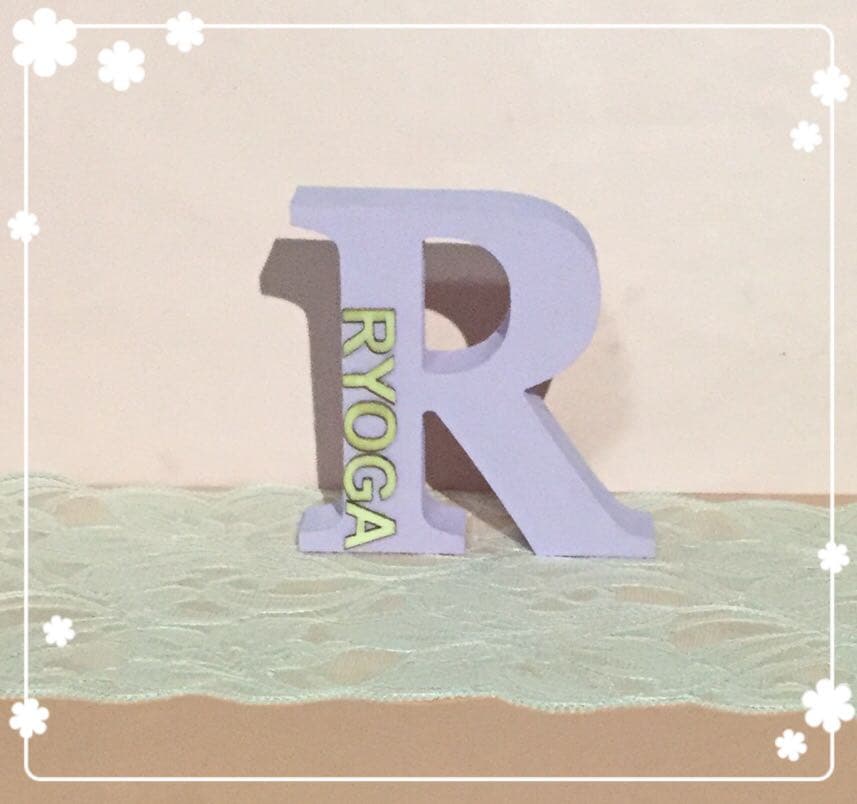 のあ様確認用♡イニシャルオブジェ