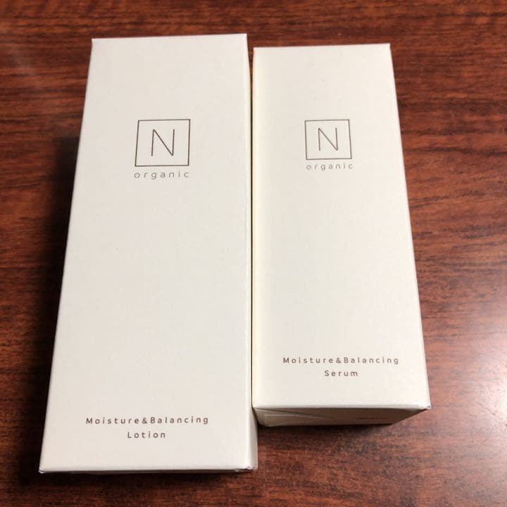 N organic モイスチャア＆バランシング　ローション＆セラム