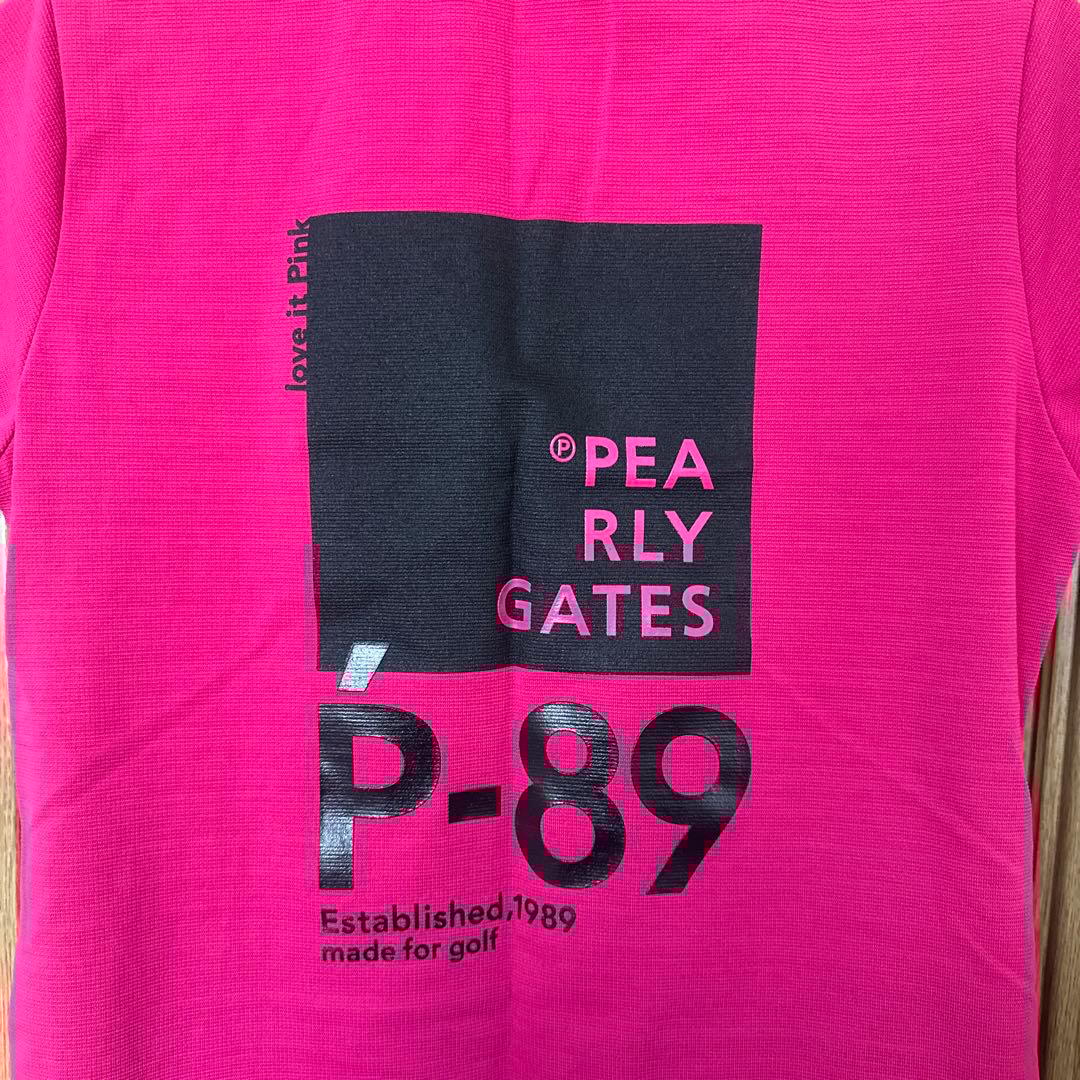 極美品 パーリーゲイツ　ワンピース　ピンク サイズ0