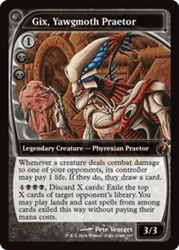 Gix, Yawgmoth Praetor (Future Sight) • Mystery Booster 2 (MB2) #245