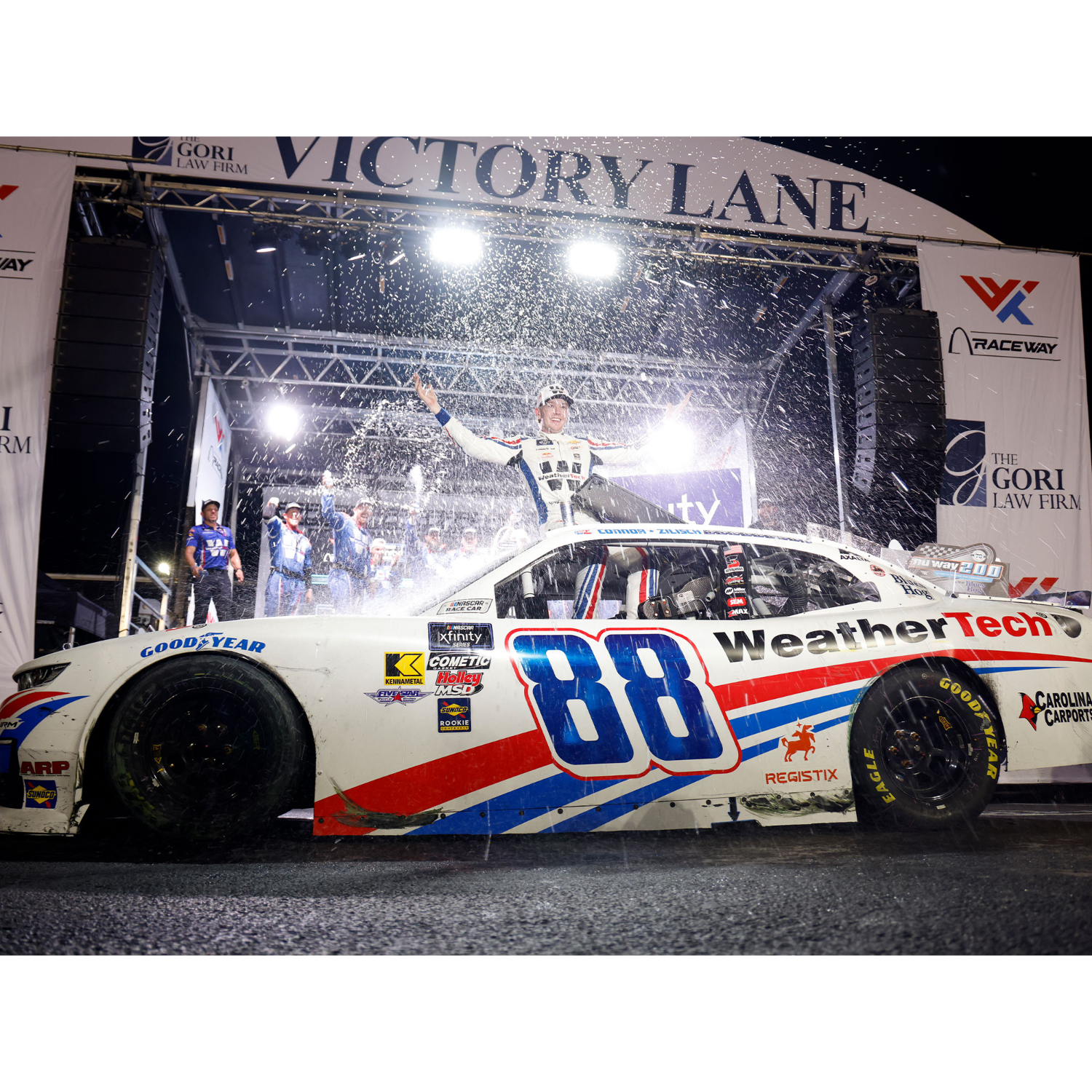 Connor Zilisch #88 2025 St. Louis RACE WIN Foil Number 1:64 Die