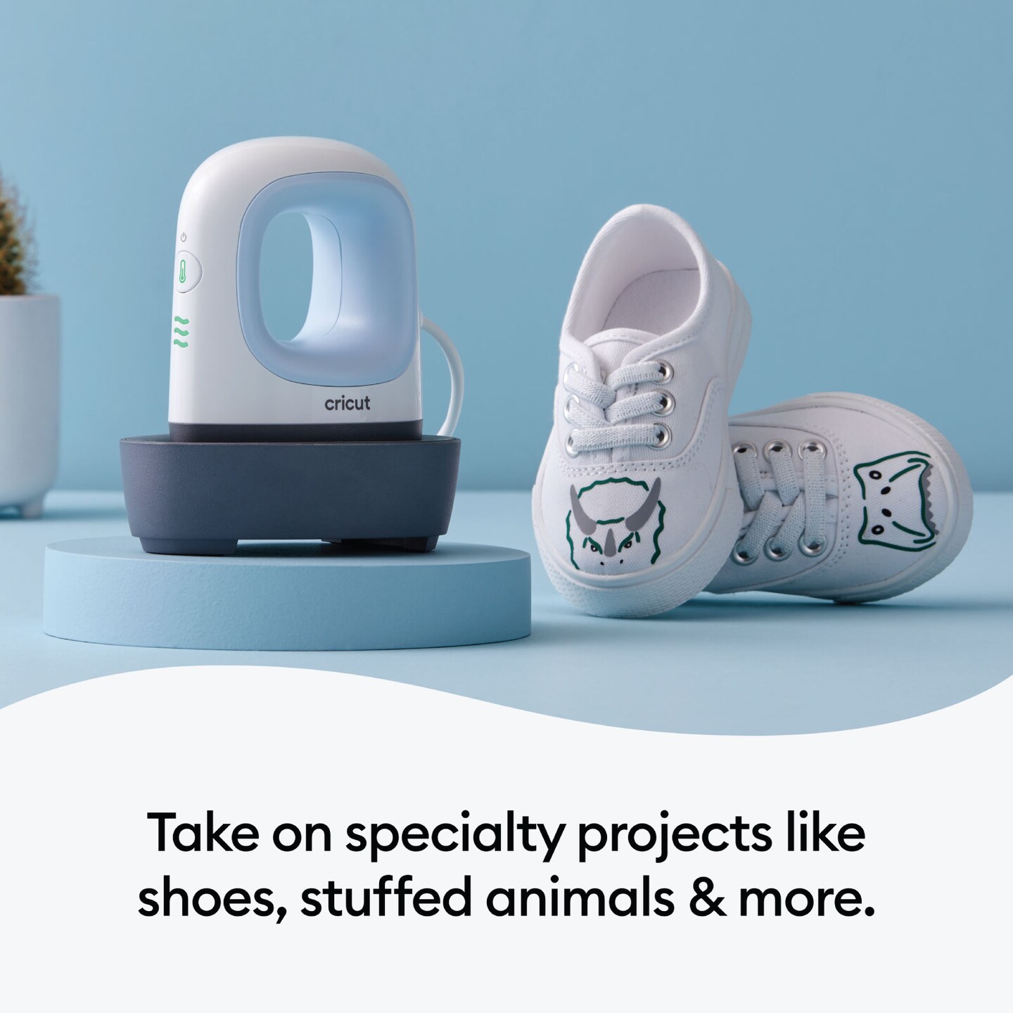 Cricut EasyPress Mini Heat Press Machine, Color: Zen Blue, Model