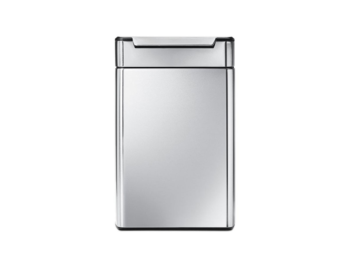 simplehuman Dual Compartment Rectangular Touch-Bar Can / シンプル