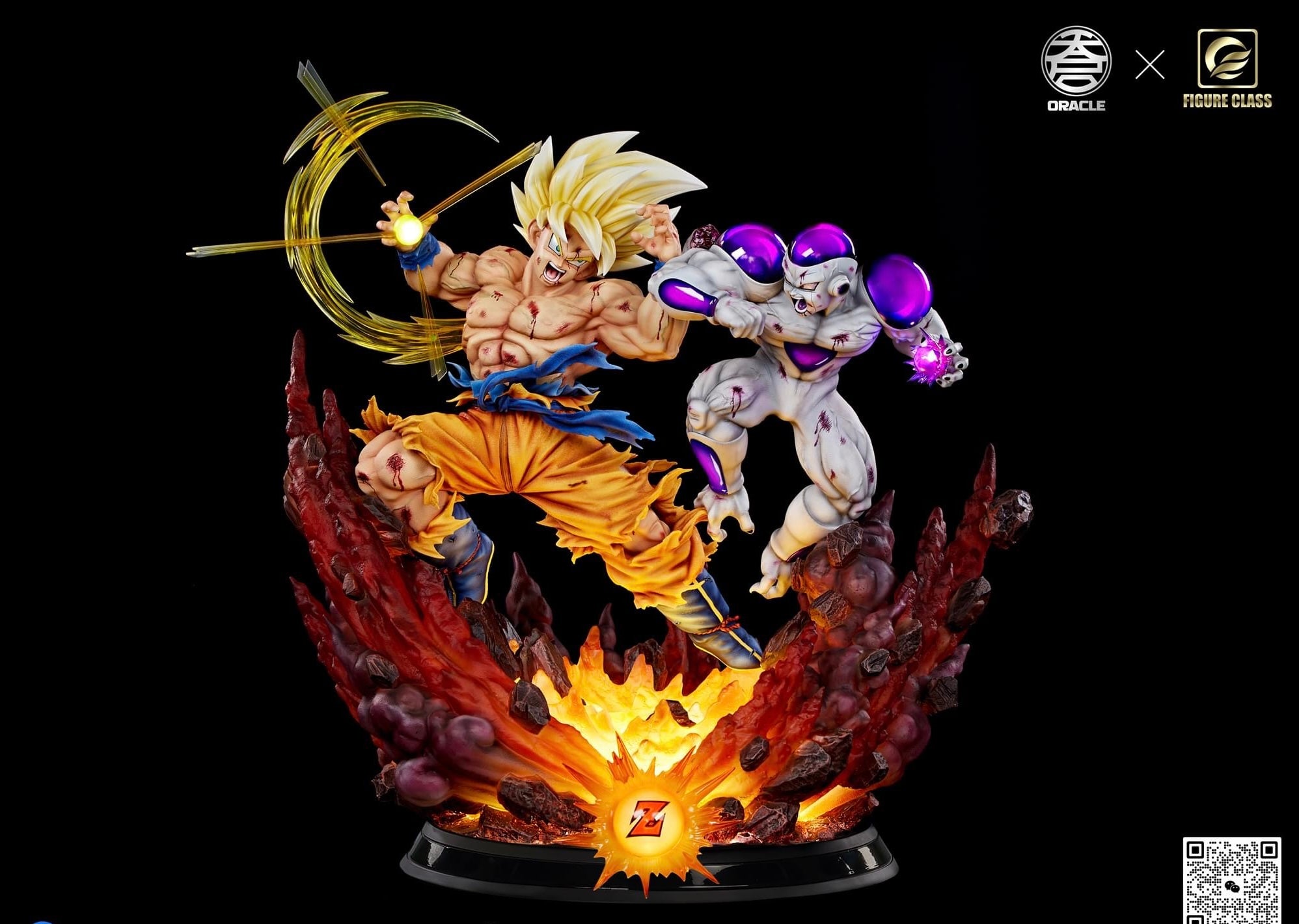 Figure Class x Oracle - SSJ Goku vs Frieza – StatueCorp