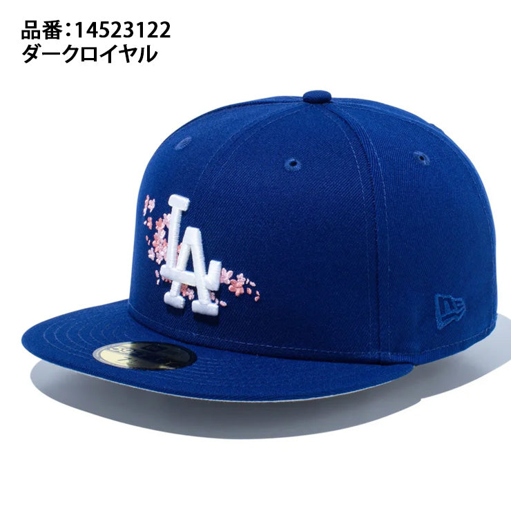 村上隆 MLB ニューエラ ドジャース 帽子 キャップ ブルー 青 桜 大谷