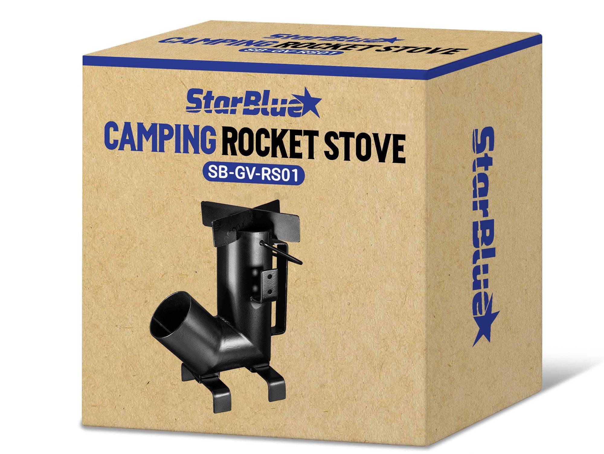 Camping Rocket Stove with Free Carrying Bag - StarBlue