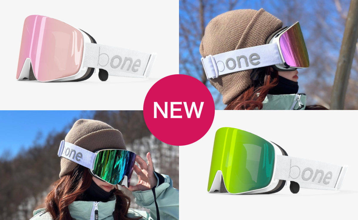 骨伝導イヤホンとインカム搭載のスノーゴーグル「IceBRKR」から「bone