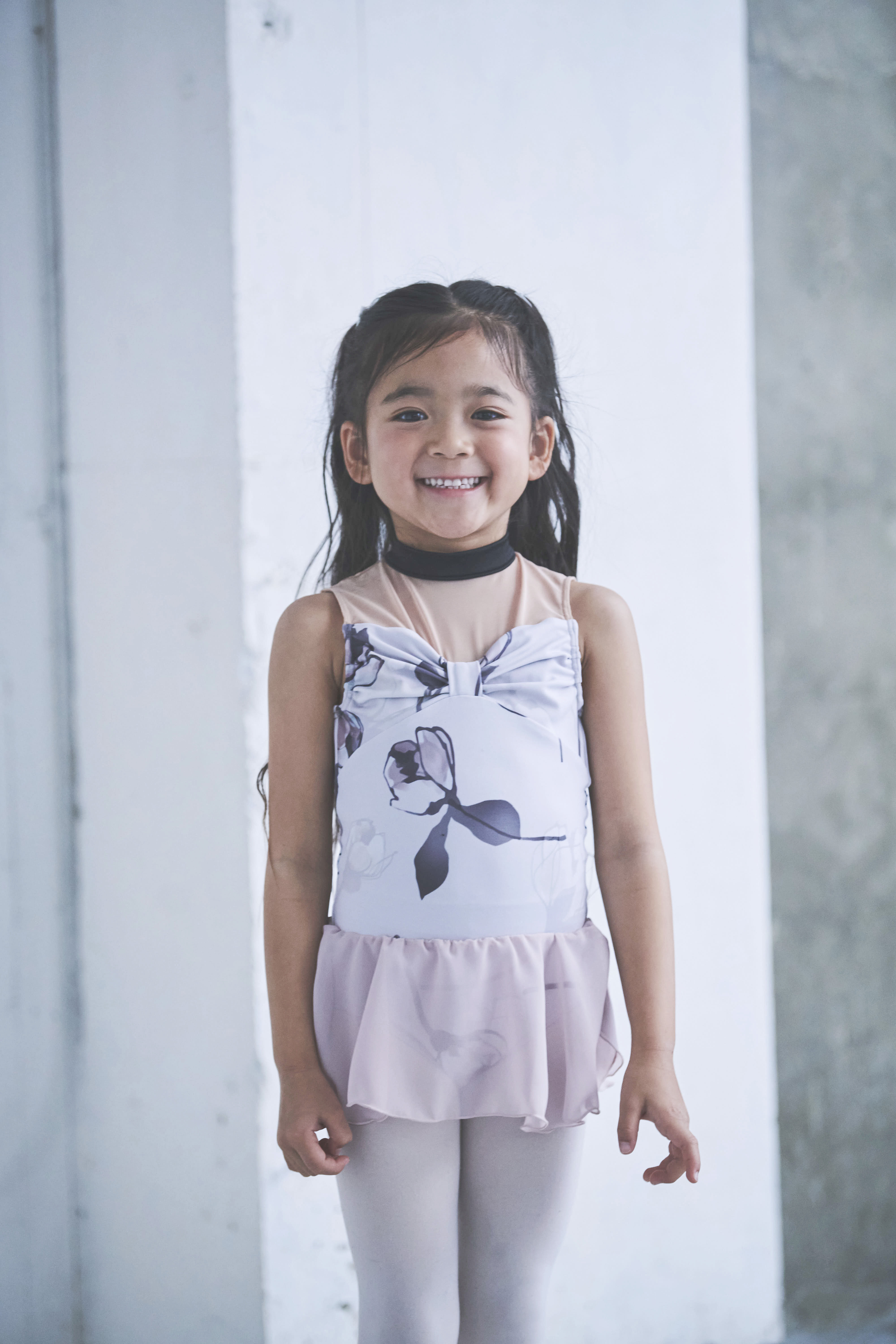 stina / type Y neck ribbon / Reverence pearl / kids / girl
