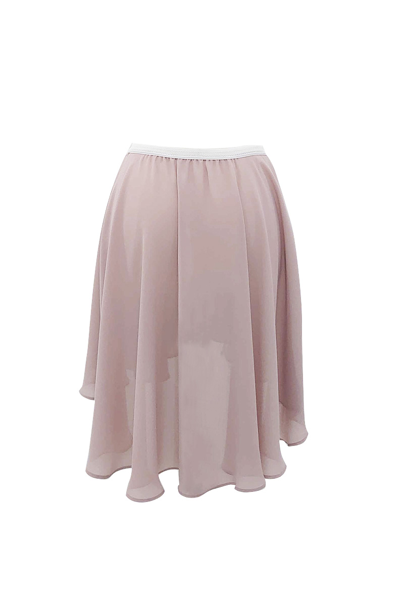 stina / pull-on skirt / milky rose