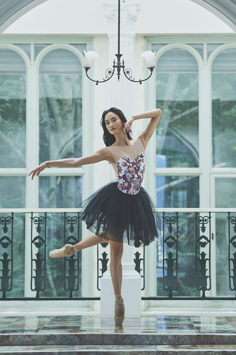 スティナ stina バレエ レオタード S ブラック stina / BLACK stina