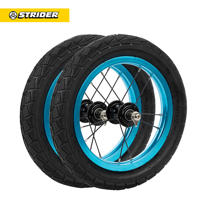 ハイトラクション12インチホイール＆ゴムタイヤ2本セット（全6色