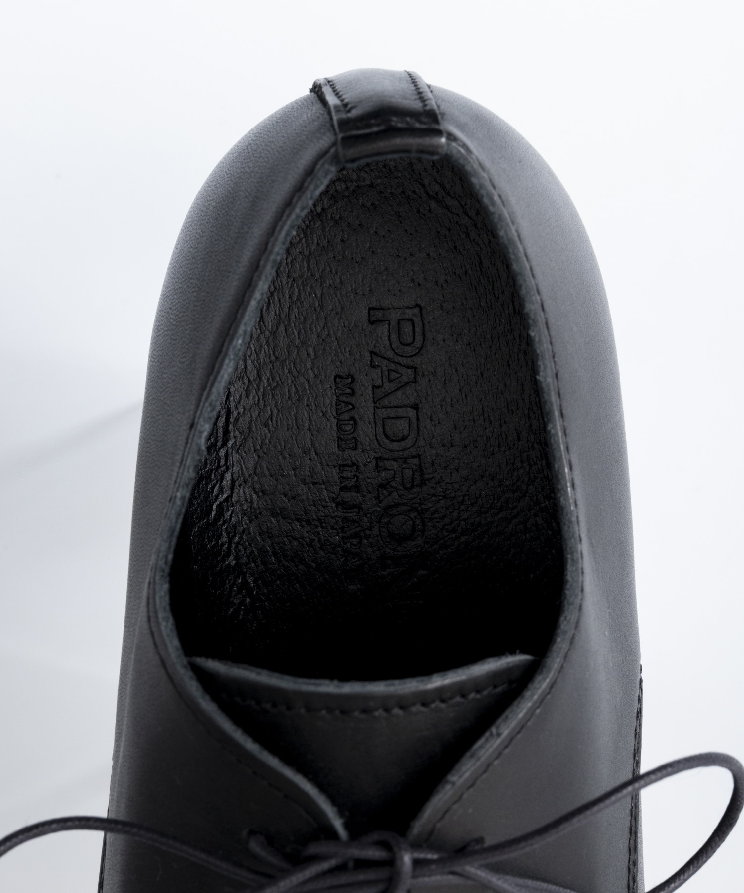 DERBY PLAIN TOE SHOES | PADRONE