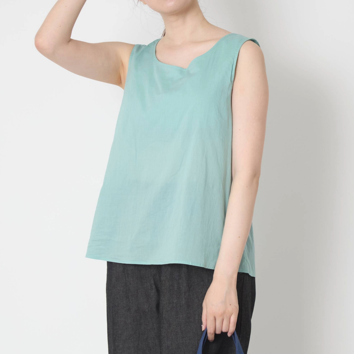 TESHIKI/TANKTOP WITH CUP -蒸れずに涼しい！トップスとして着られる