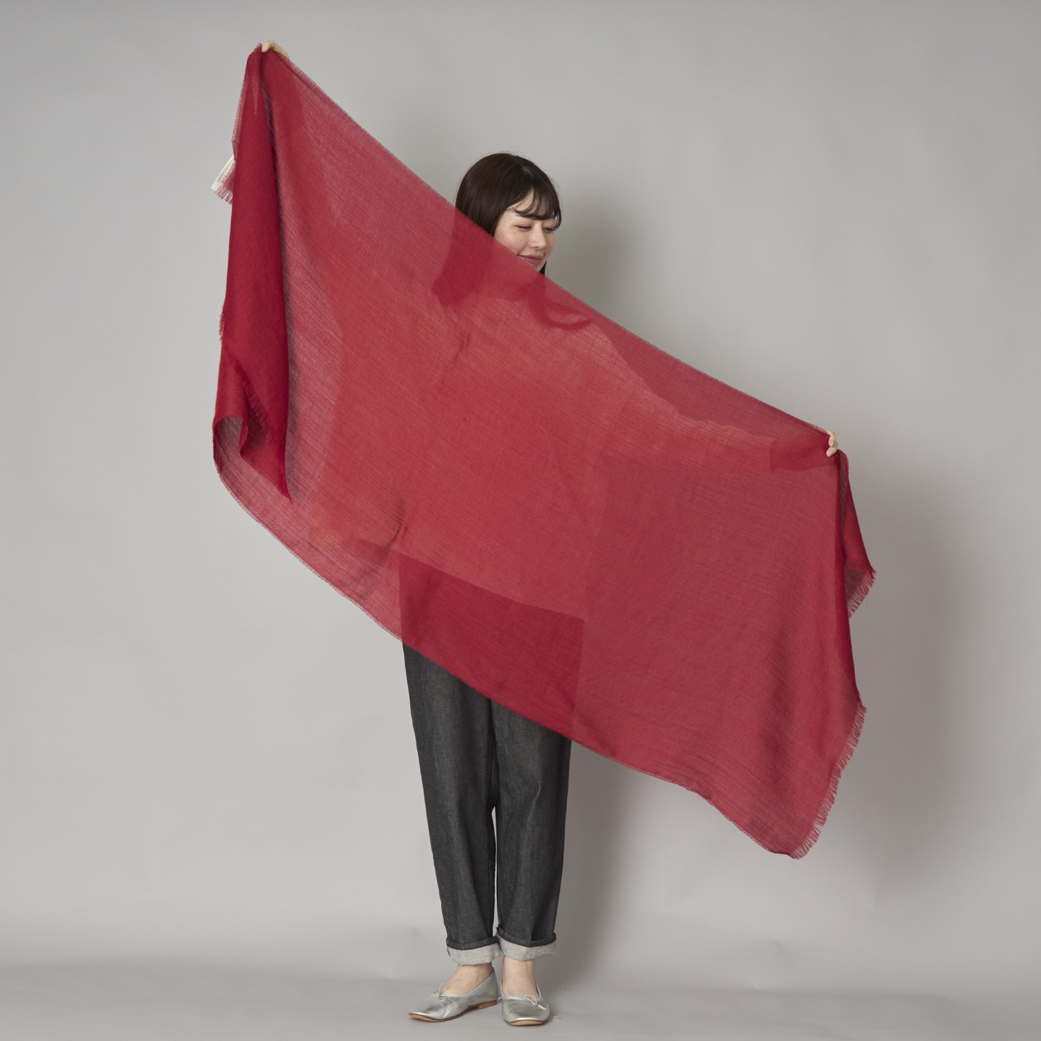 KUNA/ベビーアルパカストール AMARETO -生まれたてのアルパカの毛だけ