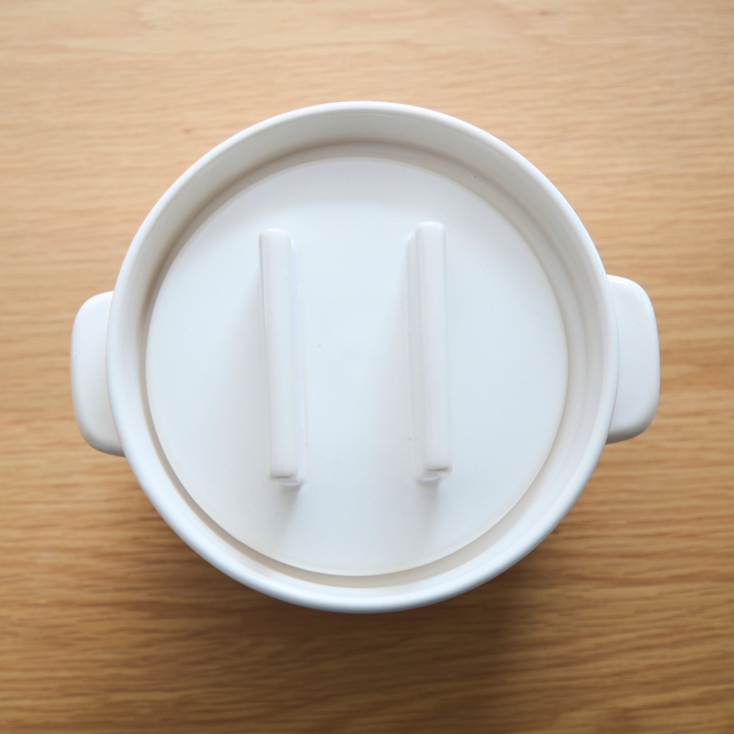 かもしか道具店/ごはんの鍋 3合 -そのまま食卓に出せて冷蔵保存も