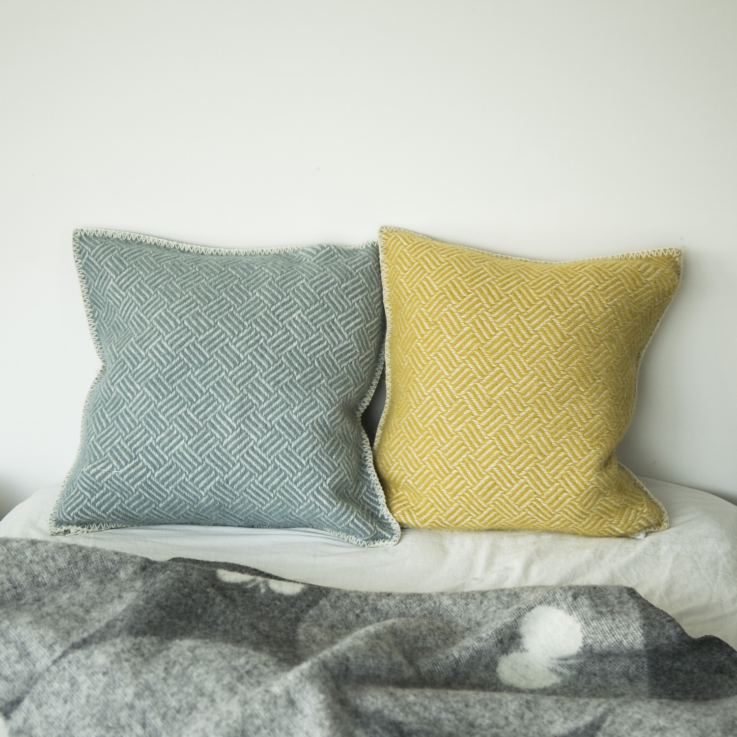 KLIPPAN/ウールクッションカバー サンバ -クッションカバーで秋冬の