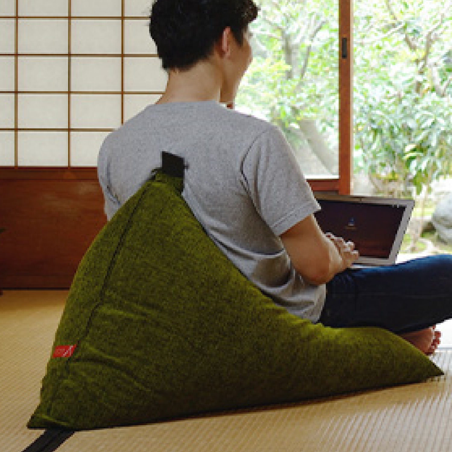 tetra grande KOKE ビーズクッション レギュラーサイズ -京都の寝具