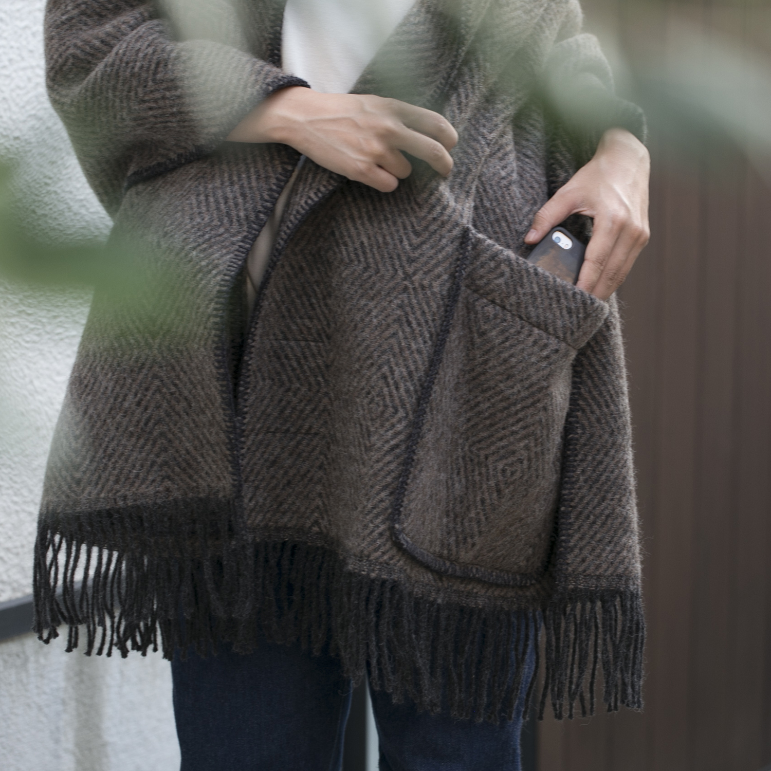 LAPUAN KANKURIT/ポケットショール MARIA -体をあたためてくれるウール