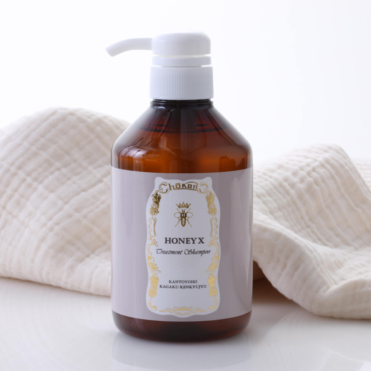 HOKEN/HONEYX トリートメントシャンプー -はちみつの恵みが生きた