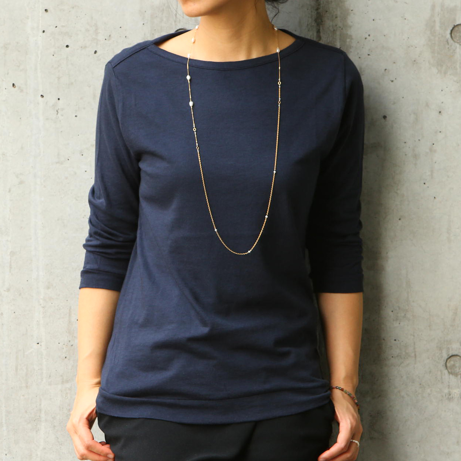 misa/two way chain necklace -【当店限定】軽さを追求した4way