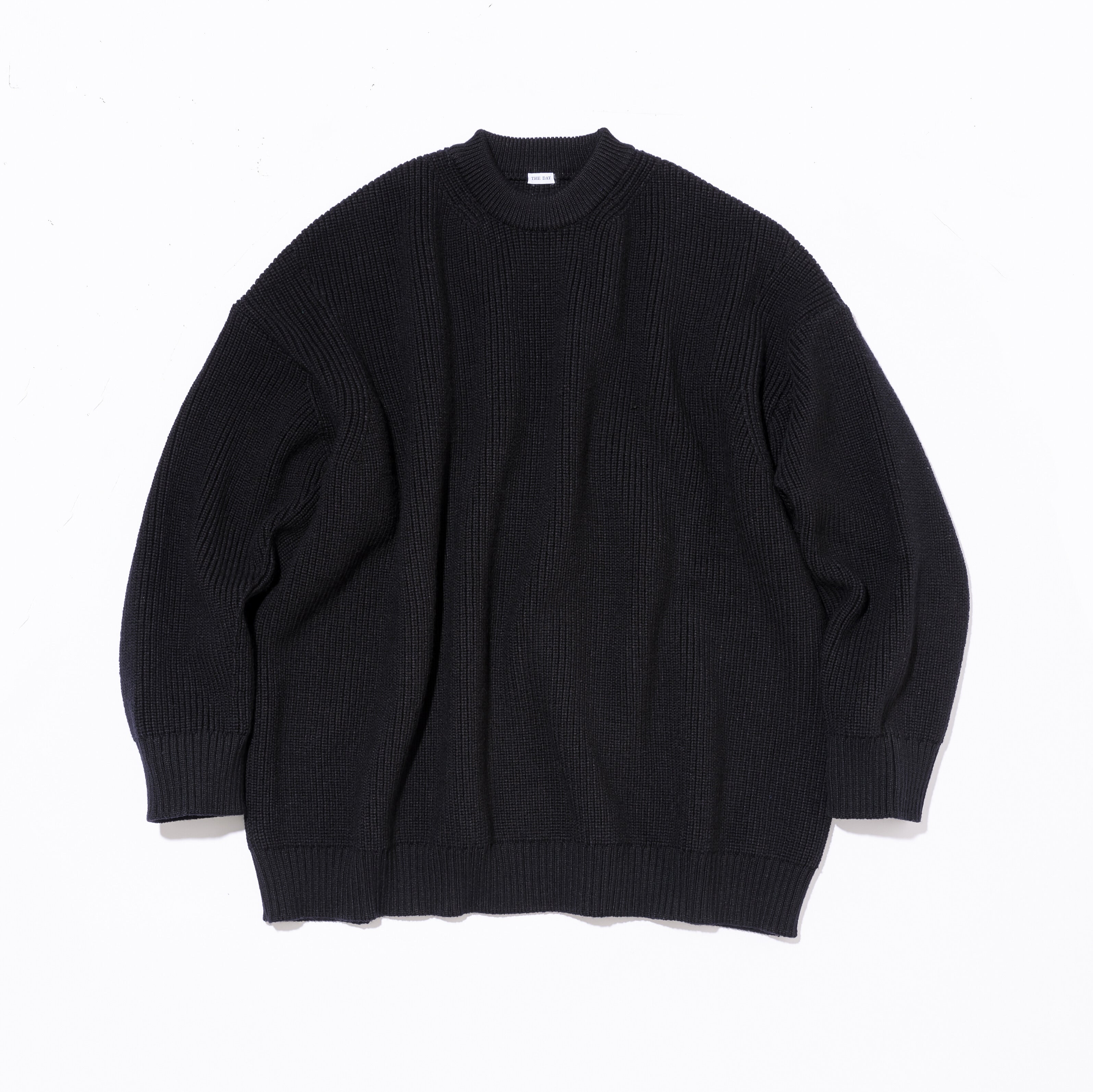 THE DAY - LOW GAUGE CREWNECK PREMIUM KNIT - D23W-03001 – Sun House