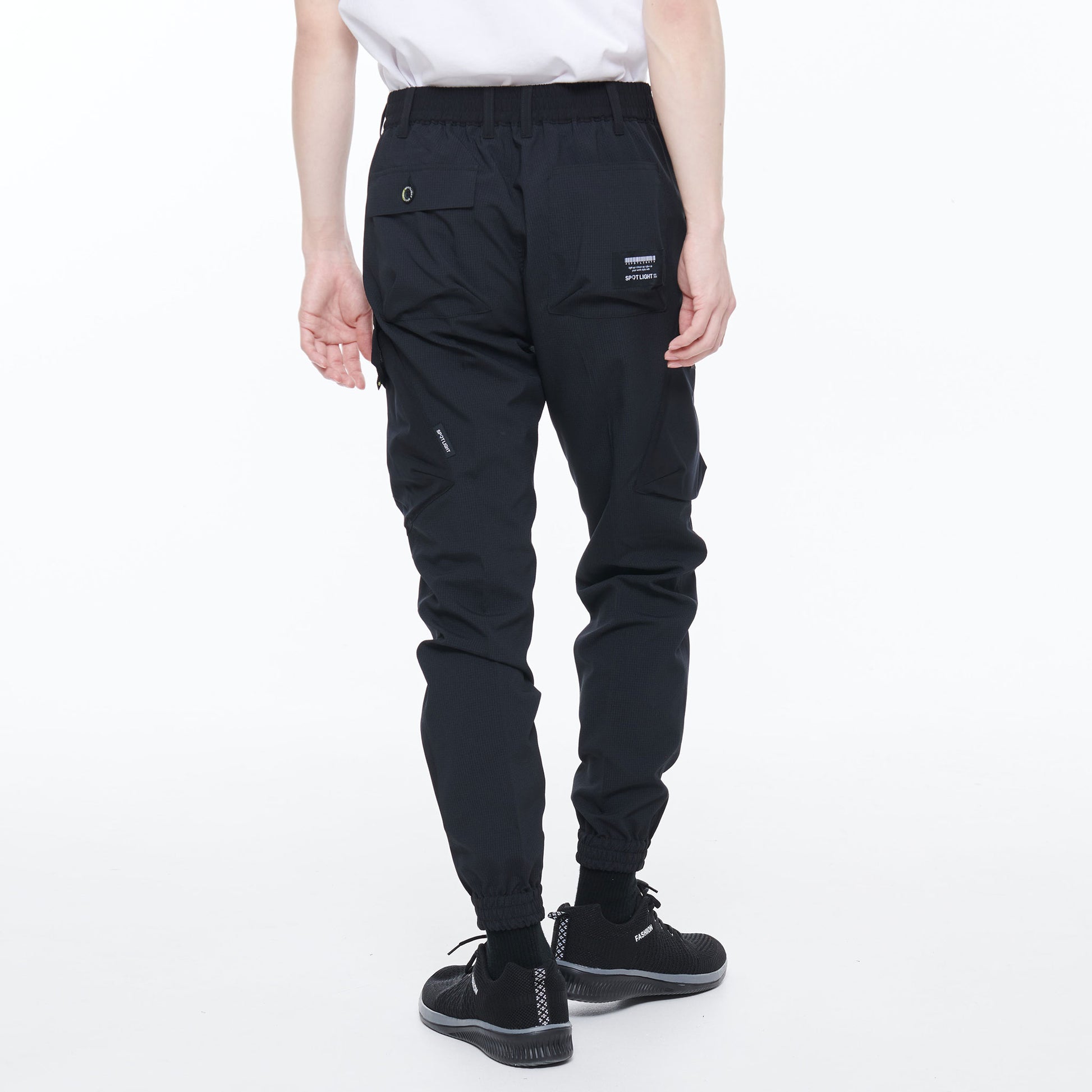サンエス SPOTLIGHT スポーティーデザイン 高機能ジョガーパンツ