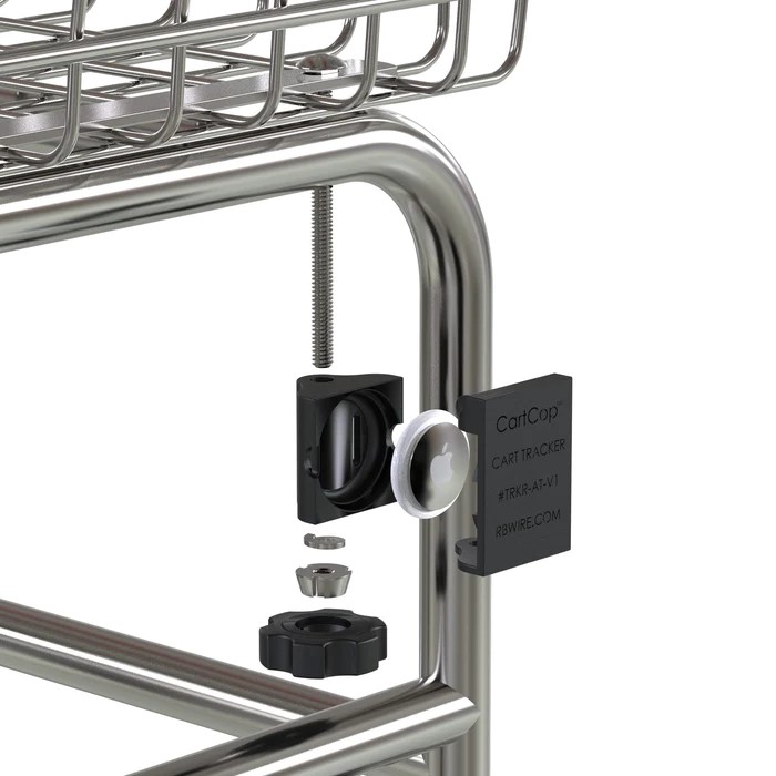 Standard Laundry Cart with Double Pole Rack | 100E58 | Sudsy