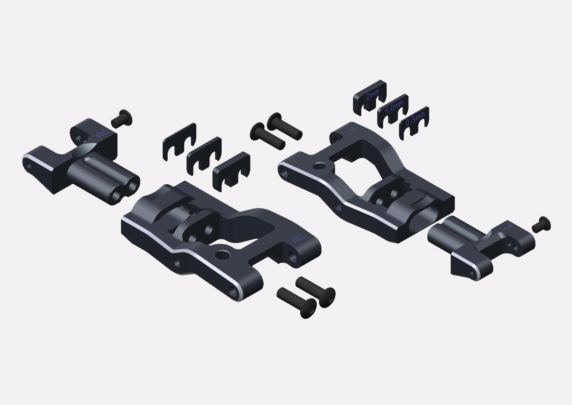 Yokomo releases adjustable Rear Arms for YD-2! Y2-008RA 7/20/17