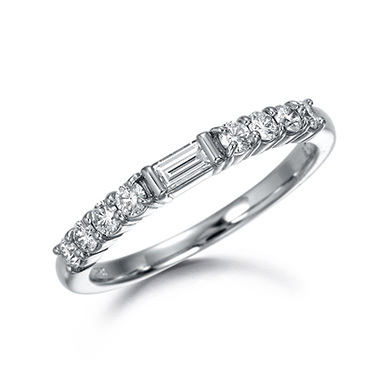 ハーフエタニティリング | ダイヤモンドバンドリング | SUWAブライダル