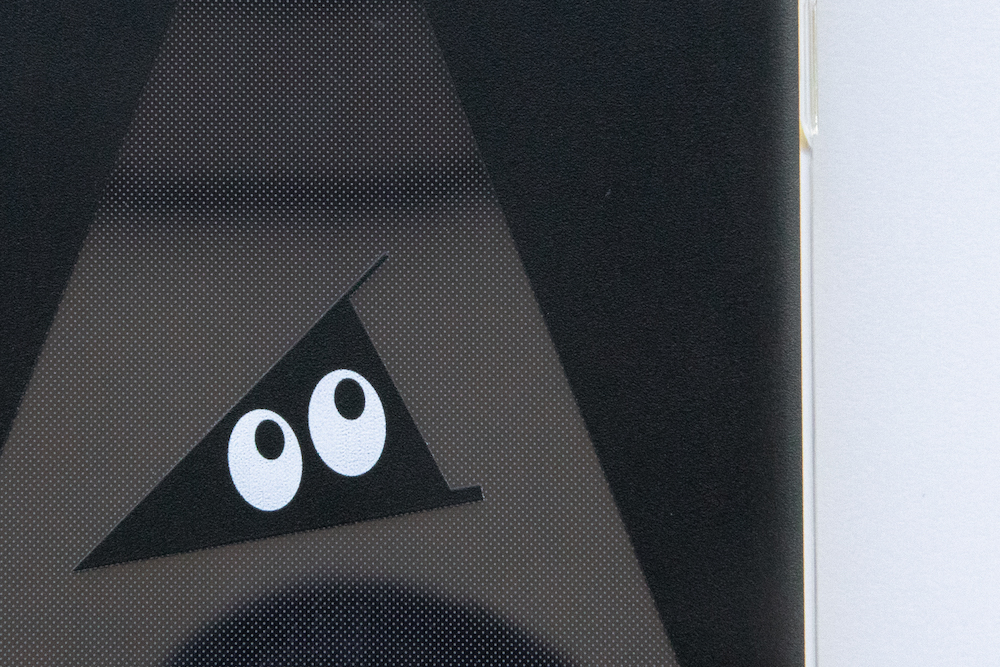 NEW！ソフトクリアスマホケースがやってきたという忍者スリスリくん