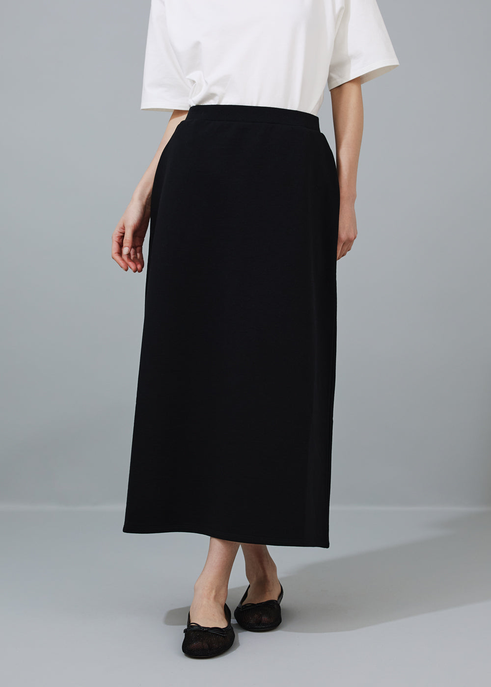 SY017SK / Flare Long Skirt BLACK【翁安芸さん×SYNE TOKYO】 – SYNE