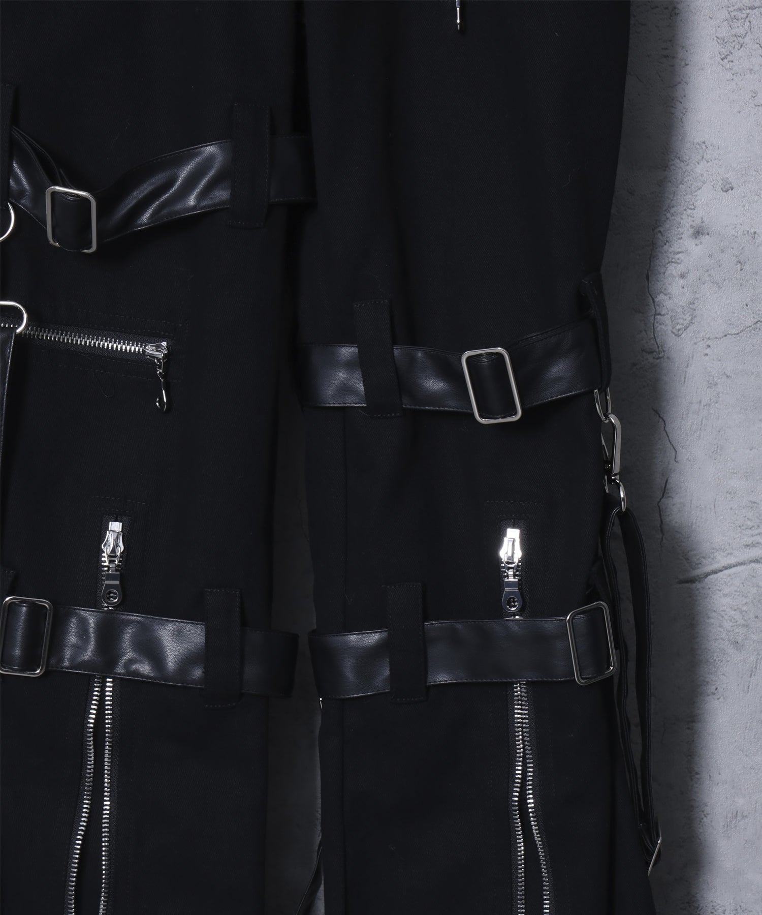 サスペンダーベルトZIPパンツ– A AM STUDIO