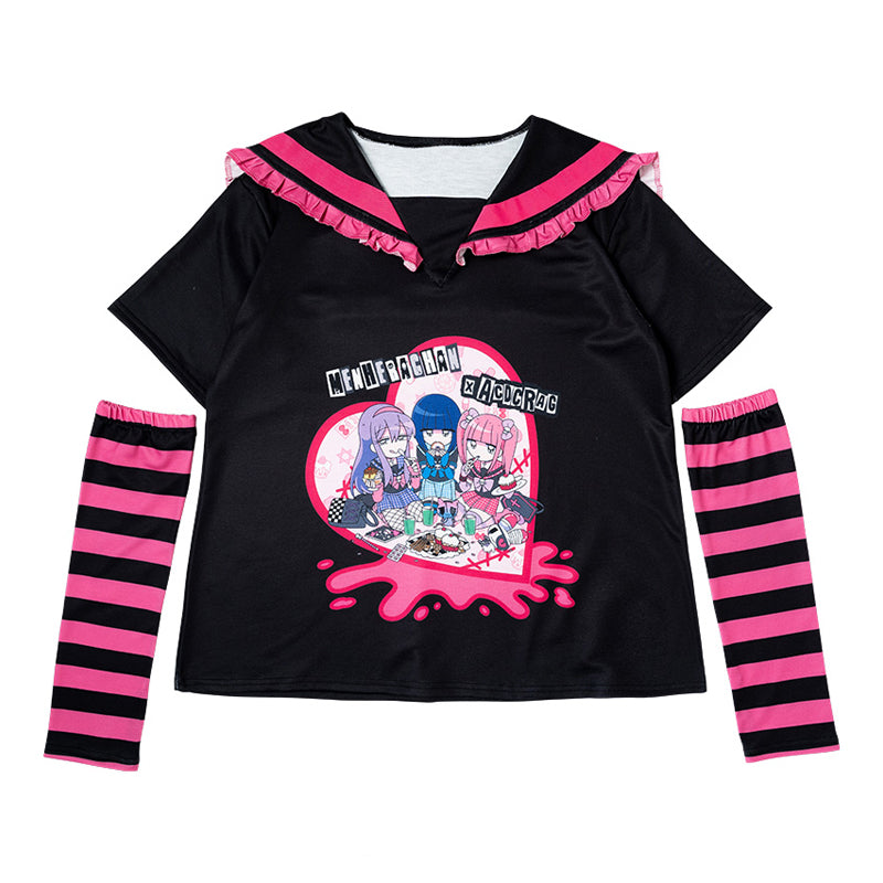 病みかわパンクメンヘラチャン セーラーT – ACDC RAG