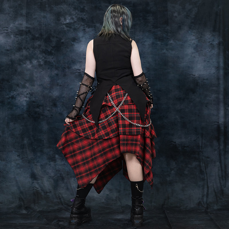 冥闇 クロスチェーンスカート – ACDC RAG