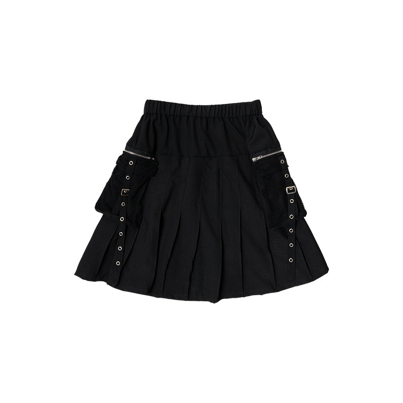 Dark Abyss Pleated Skirt – ACDC RAG