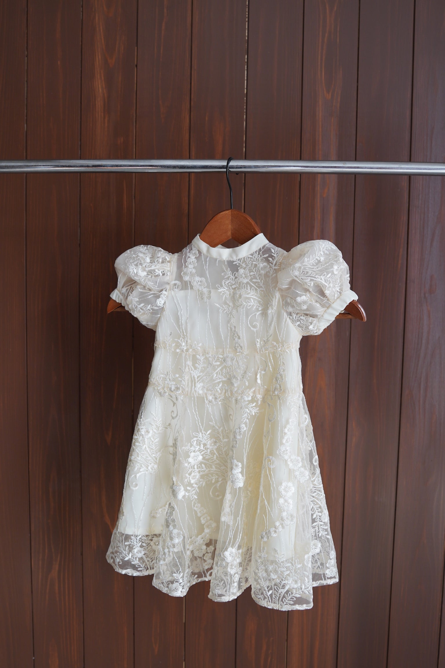 kids］lace flare dress – Acka online store