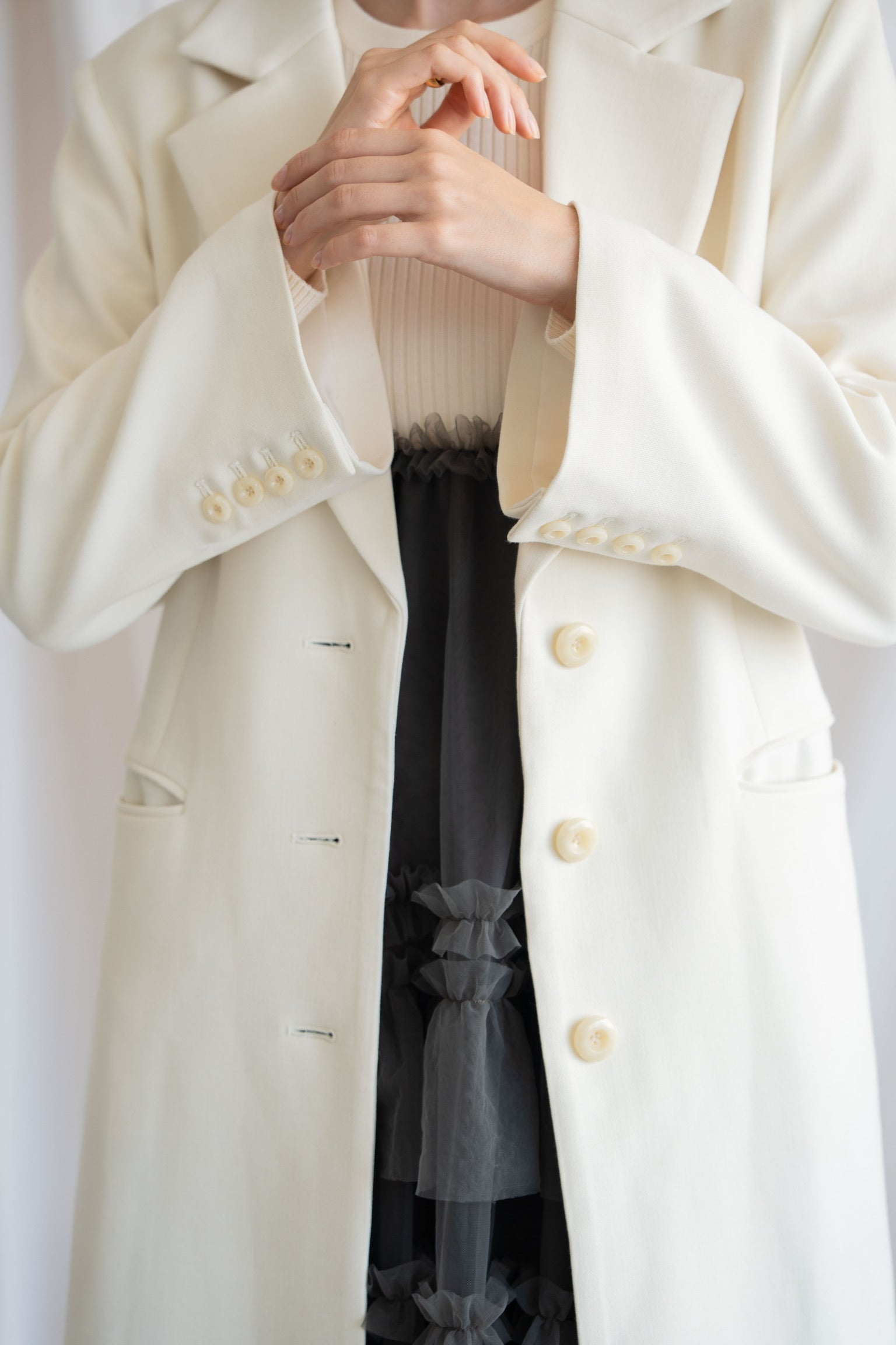 tailored long coat – Acka online store