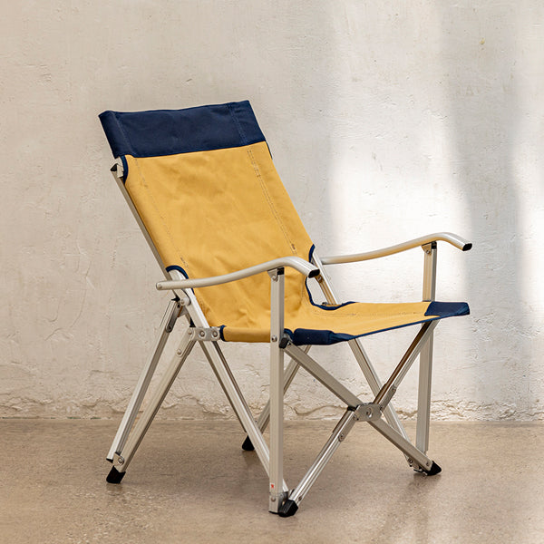 アディロンダック スモール キャンパーズチェア ベージュ／ネイビー