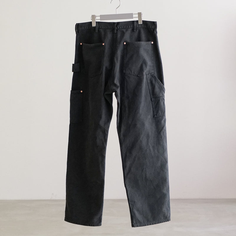 COTTON DUCK PAINTER PANTS BLACK – ABOUT