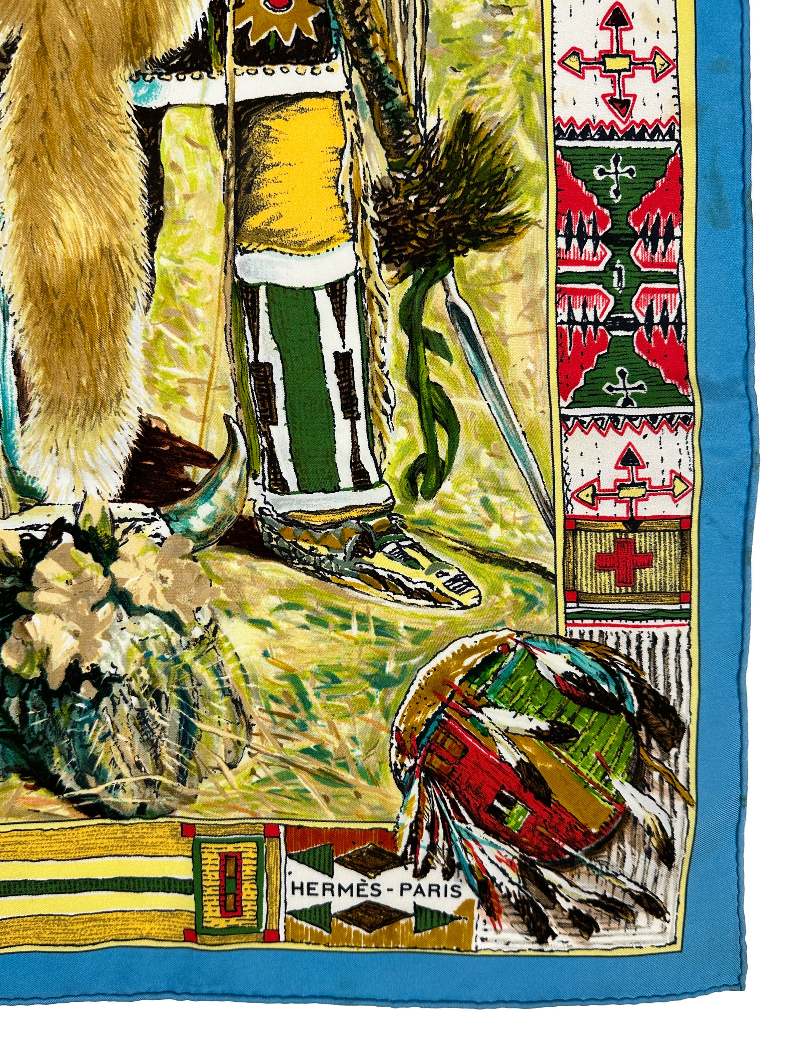 Hermès Les Cheyennes 90