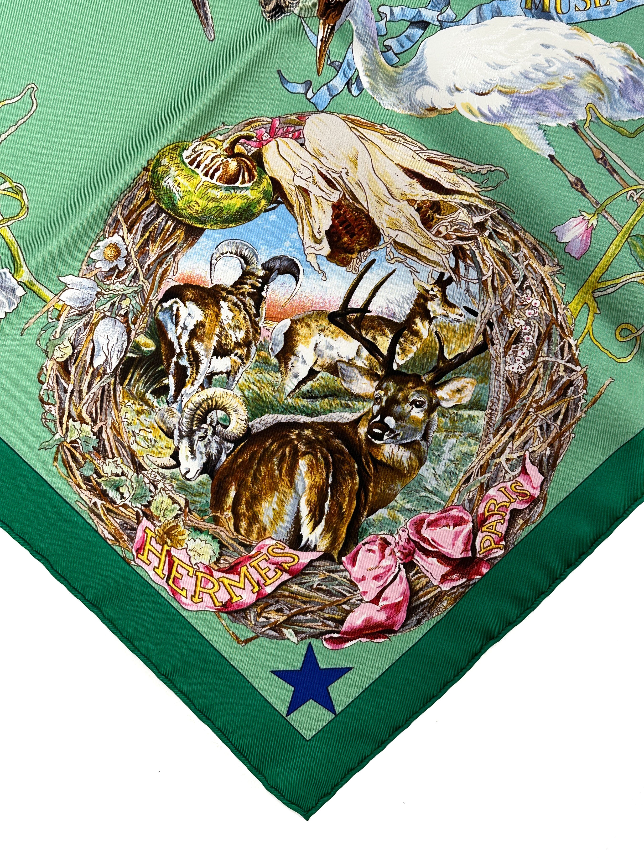 Hermès *Limited Edition Museum of Fine Arts Houston 2005* Faune et Flo