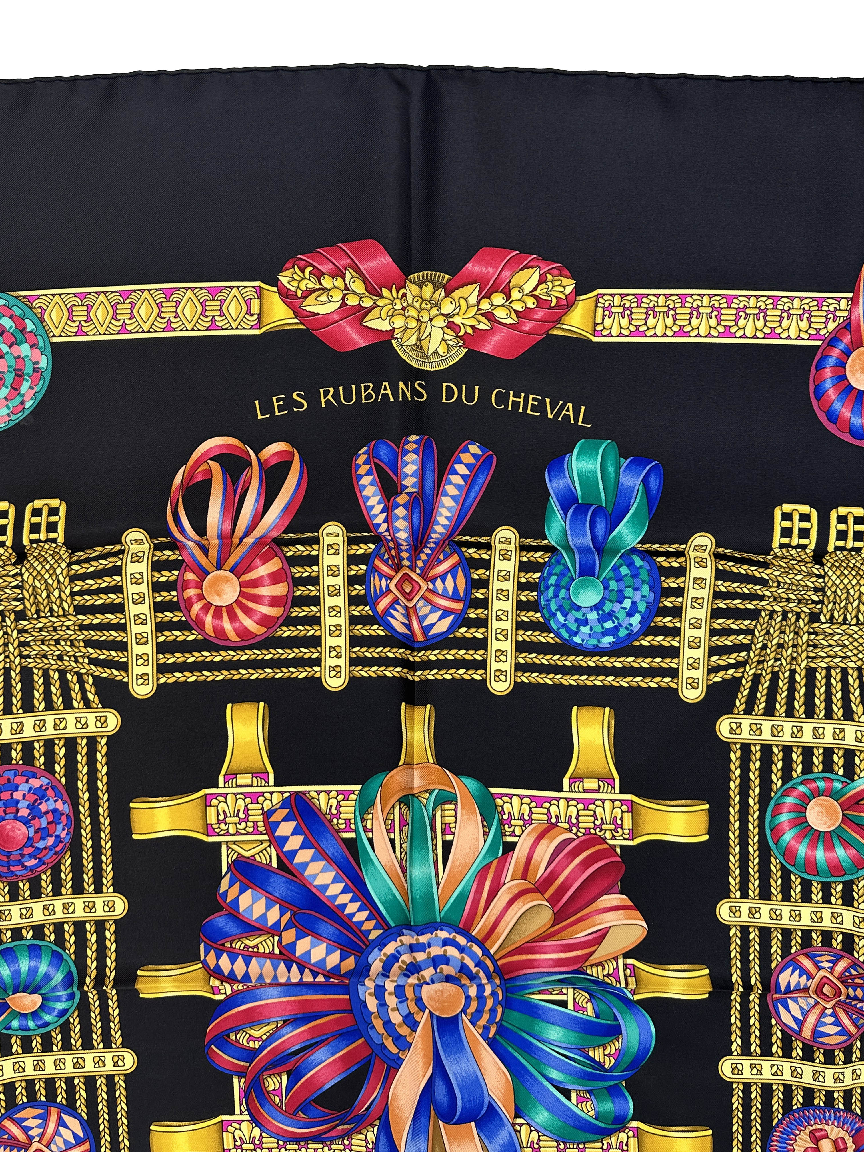 Hermès Les Rubans du Cheval 90