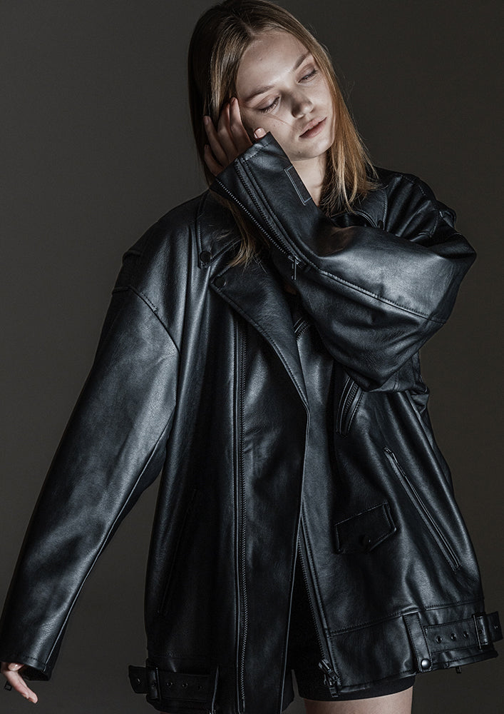 Abyssea】Side buckle ECO lether big riders｜Abyssea 公式通販サイト