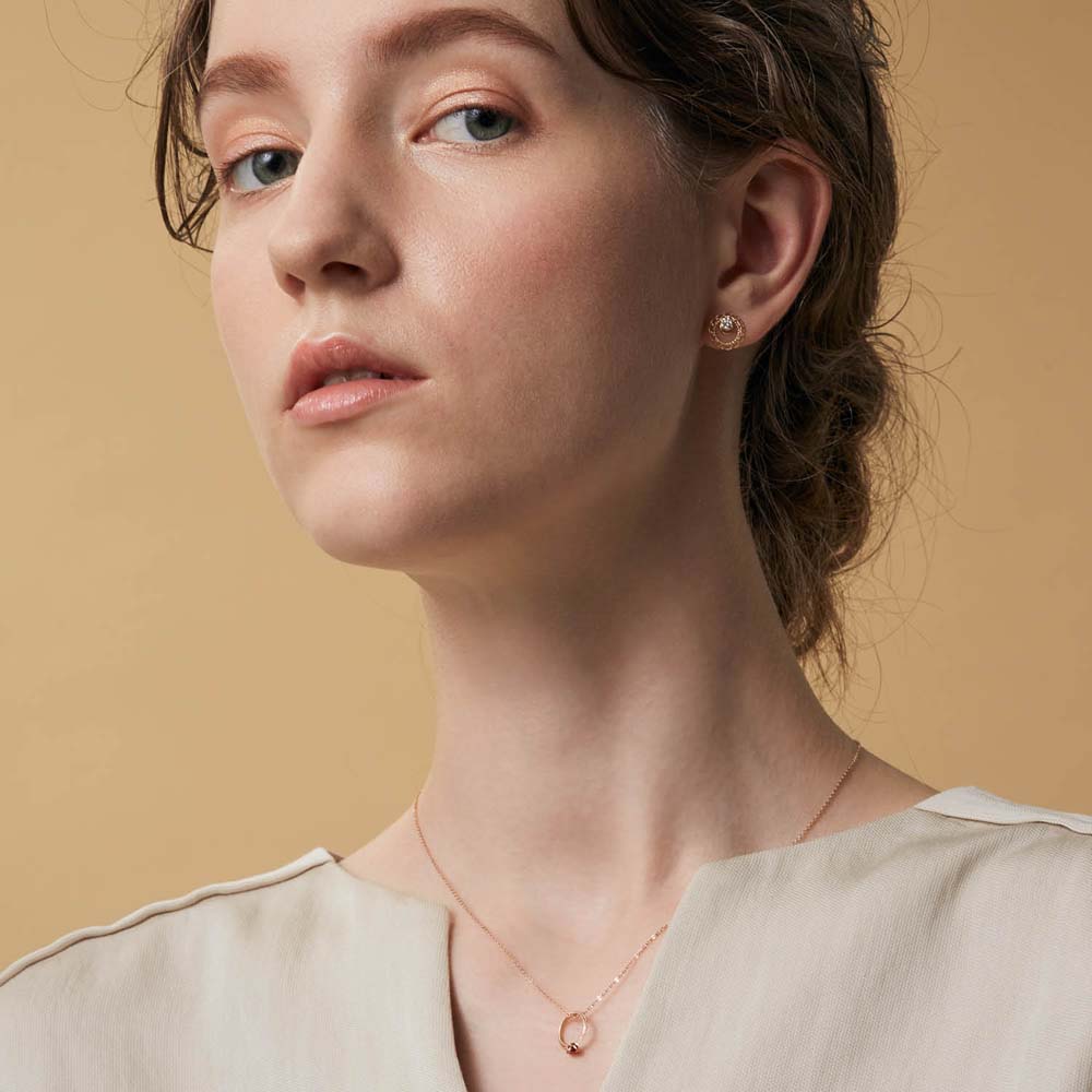 1月誕生石＞K10ガーネットベビーリング｜リング｜アガット 公式