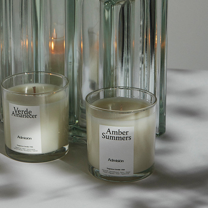 Fragrance Candle Amber Summers – Admisión