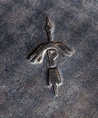 Preston Monongye Native American Jewelry Turquoise Necklace C4413A