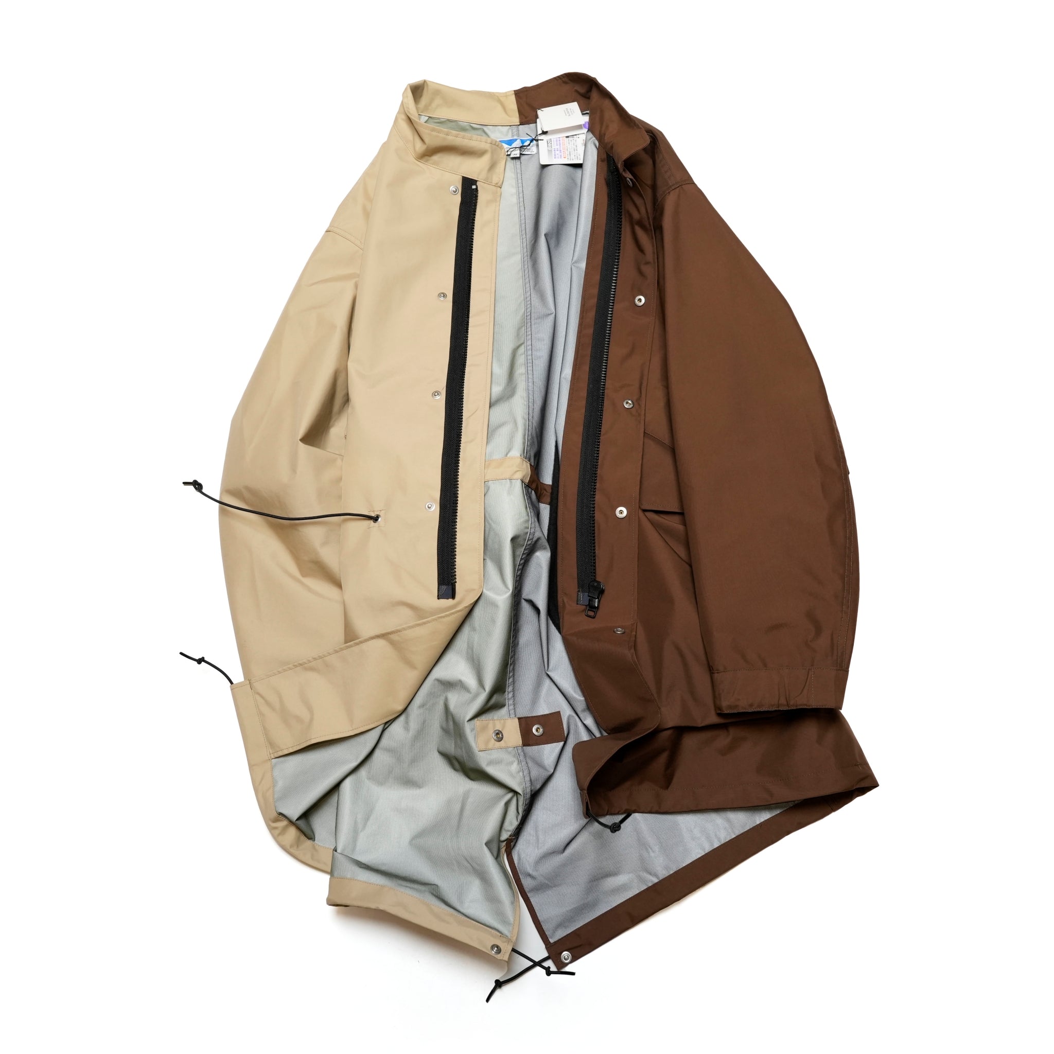 PH24FW-006_Brown/Beige | P.H. M. MOD'S COAT | Color:Brown/Beige