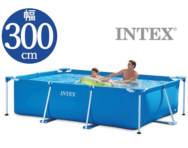 INTEX インテックスフレームプール3m×2m×0.75m