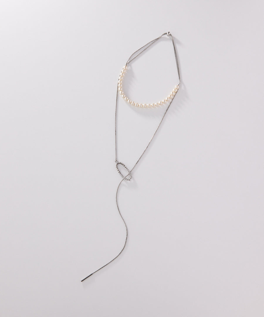 ADER.bijoux（アデルビジュー）｜CUTSTEEL sparkle pearl raliet