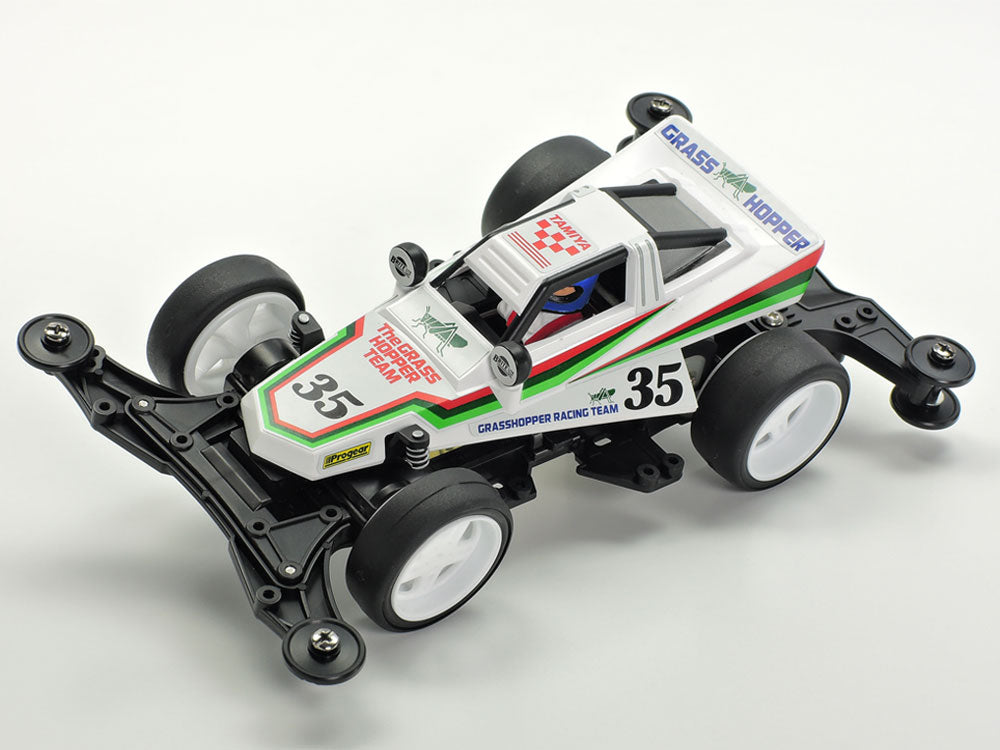 The Grasshopper Jr. 1/32 Scale Racing Mini 4WD Series (VZ Chassis